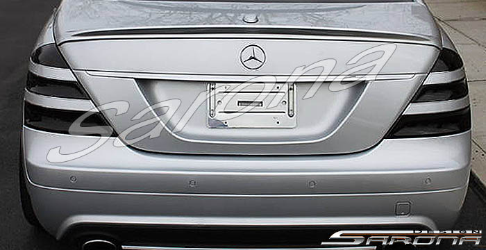 Custom Mercedes S Class Trunk Wing  Sedan (2007 - 2013) - $279.00 (Part #MB-060-TW)